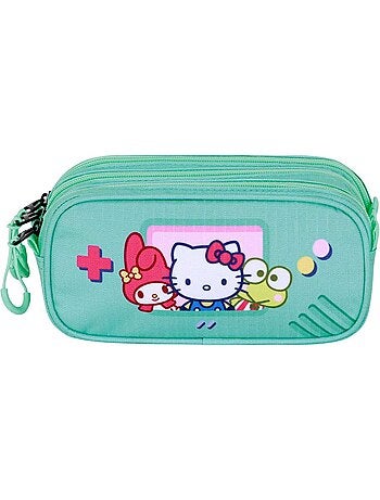 Hello kitty videogame estuche portatodo trick fan 2.2, turquesa