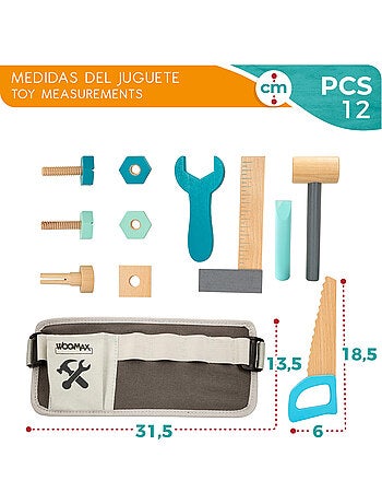 Herramientas de madera para niños WOOMAX