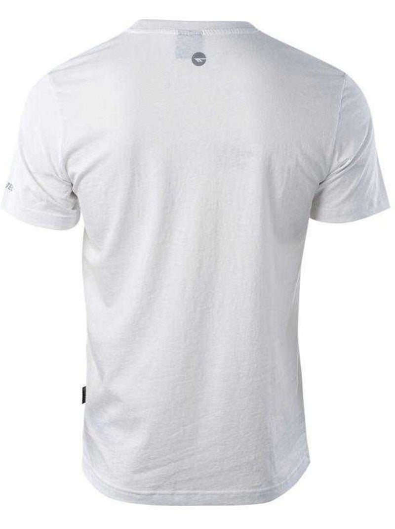 Hi-Tec - Camiseta Diseño Lisos para Hombre Blanco - Kiabi