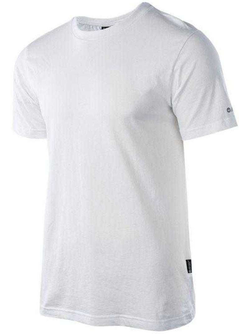 Hi-Tec - Camiseta Diseño Lisos para Hombre Blanco - Kiabi