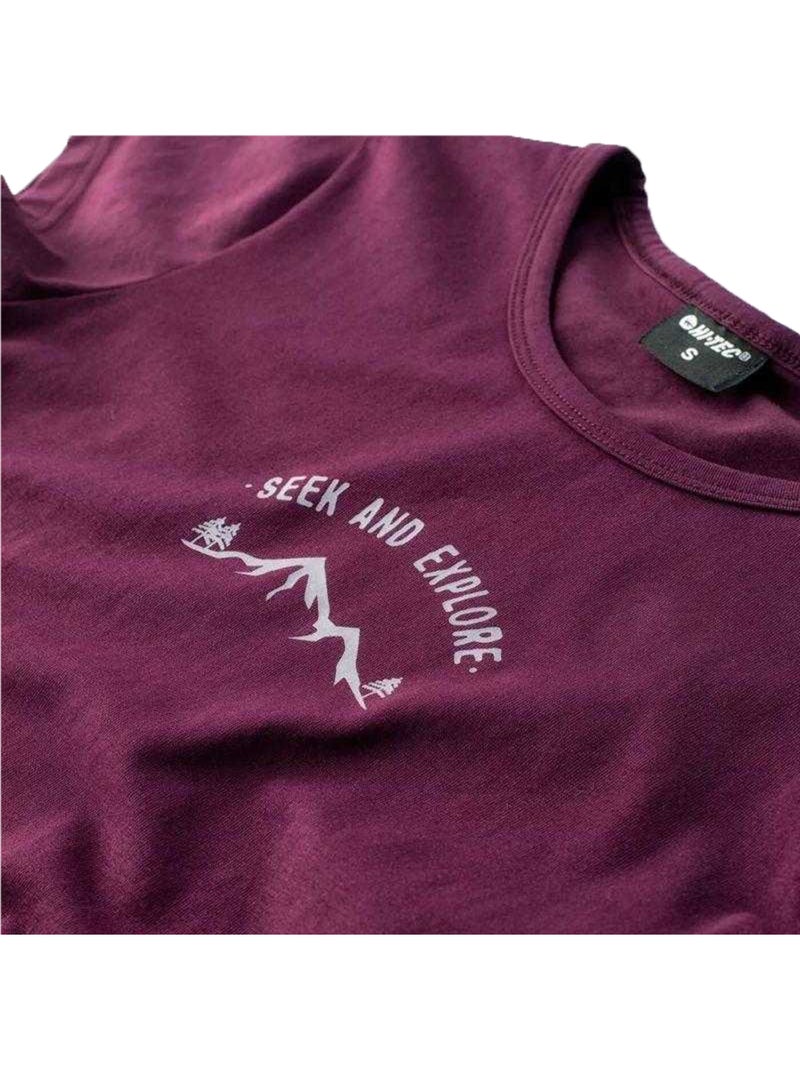 Hi-Tec - Camiseta Lady Vandra para Mujer Violeta claro - Kiabi