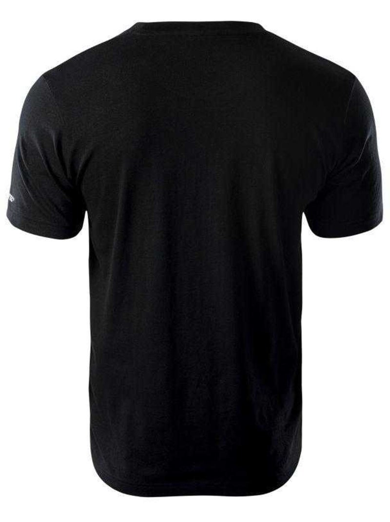Hi-Tec - Camiseta Lore de Algodón para Hombre Negro - Kiabi