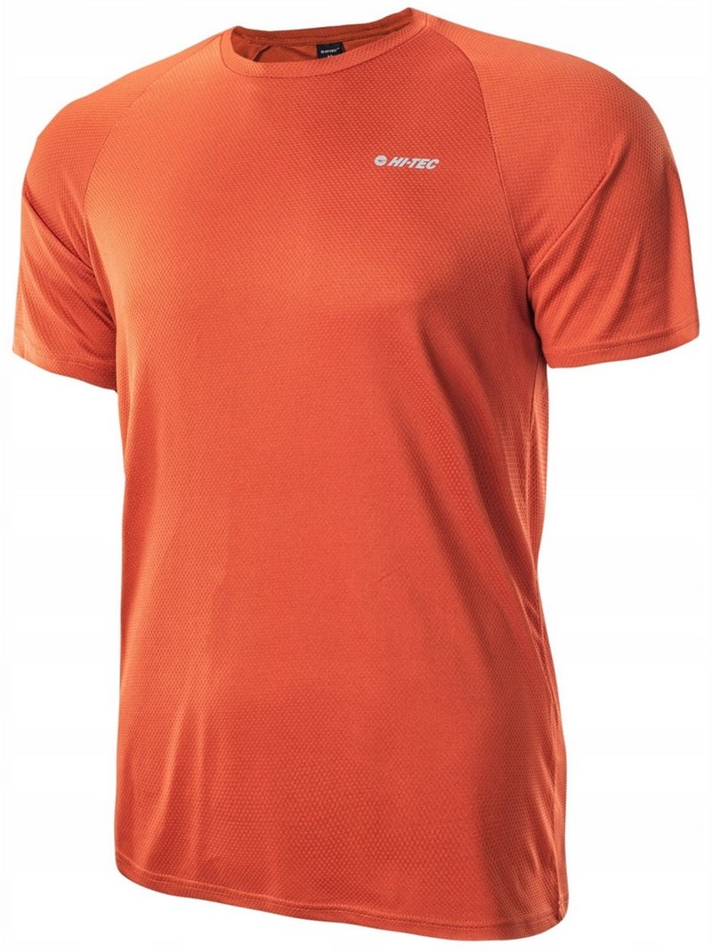 Hi-Tec - Camiseta Makkio de Poliéster para Hombre Naranja - Kiabi