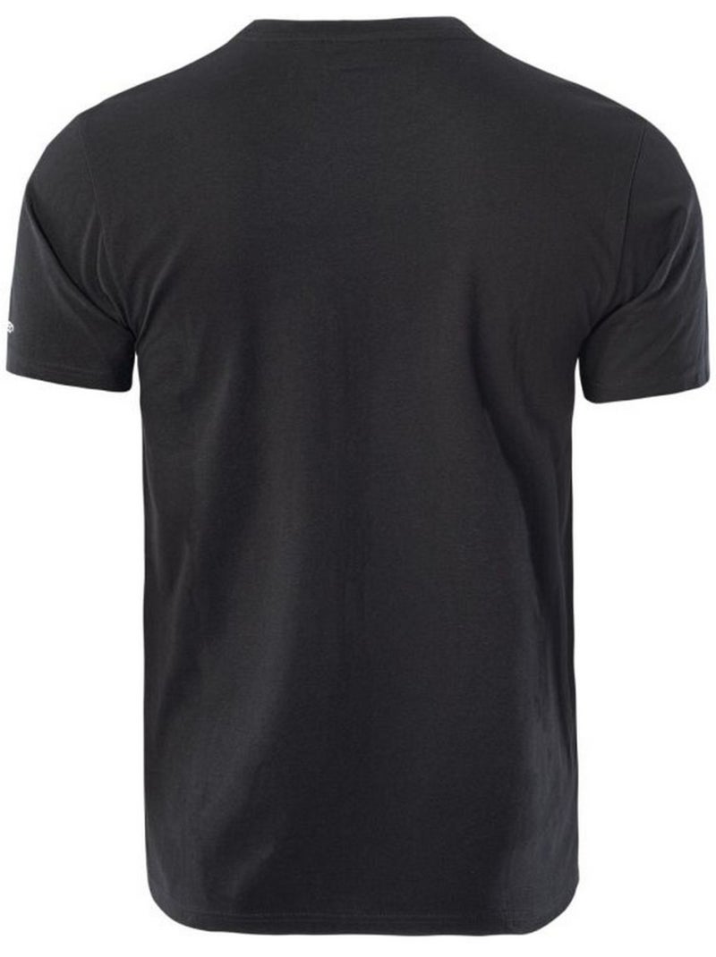 Hi-Tec - Camiseta Rolic de Algodón para Hombre Negro - Kiabi