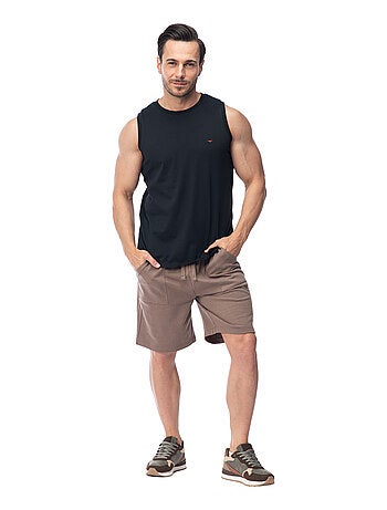 Hi-Tec - Camiseta Sin Mangas Nilan II Sin Mangas para Hombre