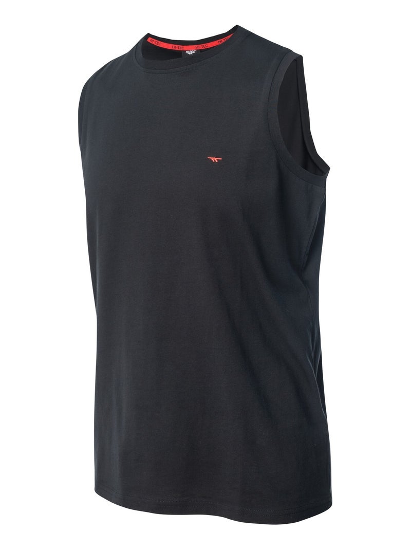 Hi-Tec - Camiseta Sin Mangas Nilan II Sin Mangas para Hombre Negro - Kiabi