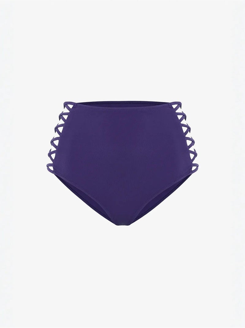 High fashion braguita de bikini de talle alto penti Azul marino - Kiabi
