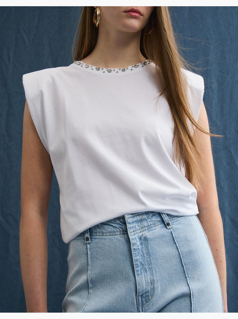 Hombreras para camisetas, MO Fashion Blanco - Kiabi