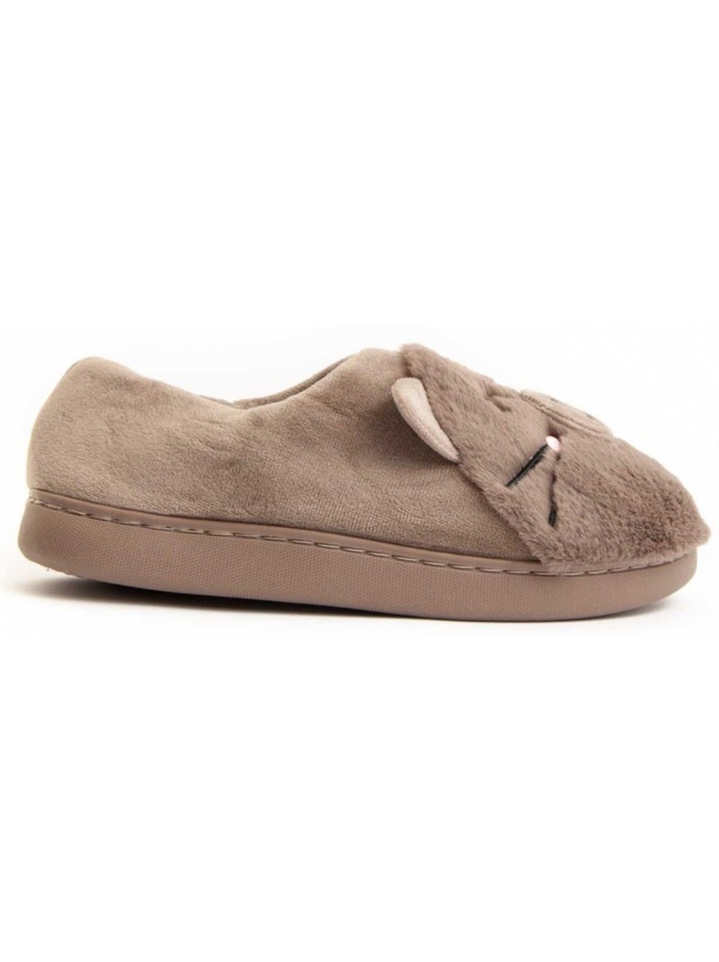 Home Shoes Confortables Sintetico Northome Marrón - Kiabi