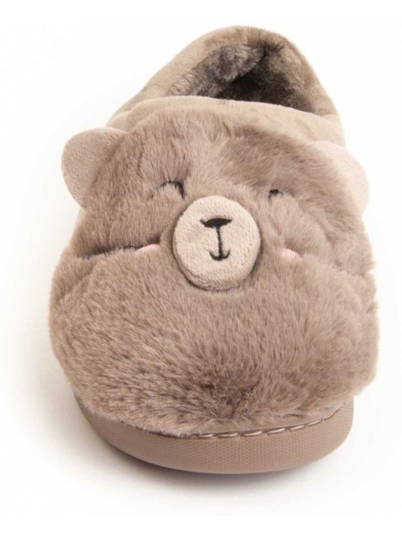 Home Shoes Confortables Sintetico Northome Marrón - Kiabi