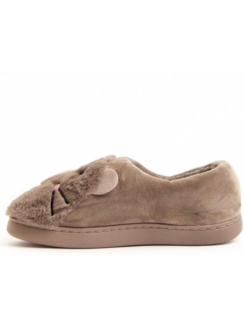 Home Shoes Confortables Sintetico Northome Marrón - Kiabi
