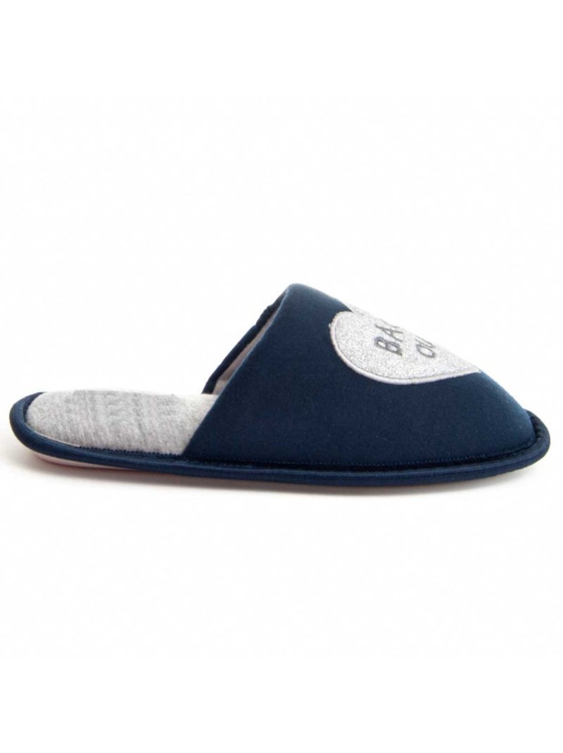 Home Shoes Confortables Terciopelo Montevita Azul - Kiabi