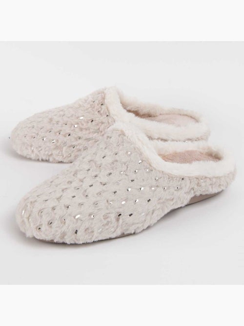 Home Shoes Confortables Terciopelo Montevita - Kiabi
