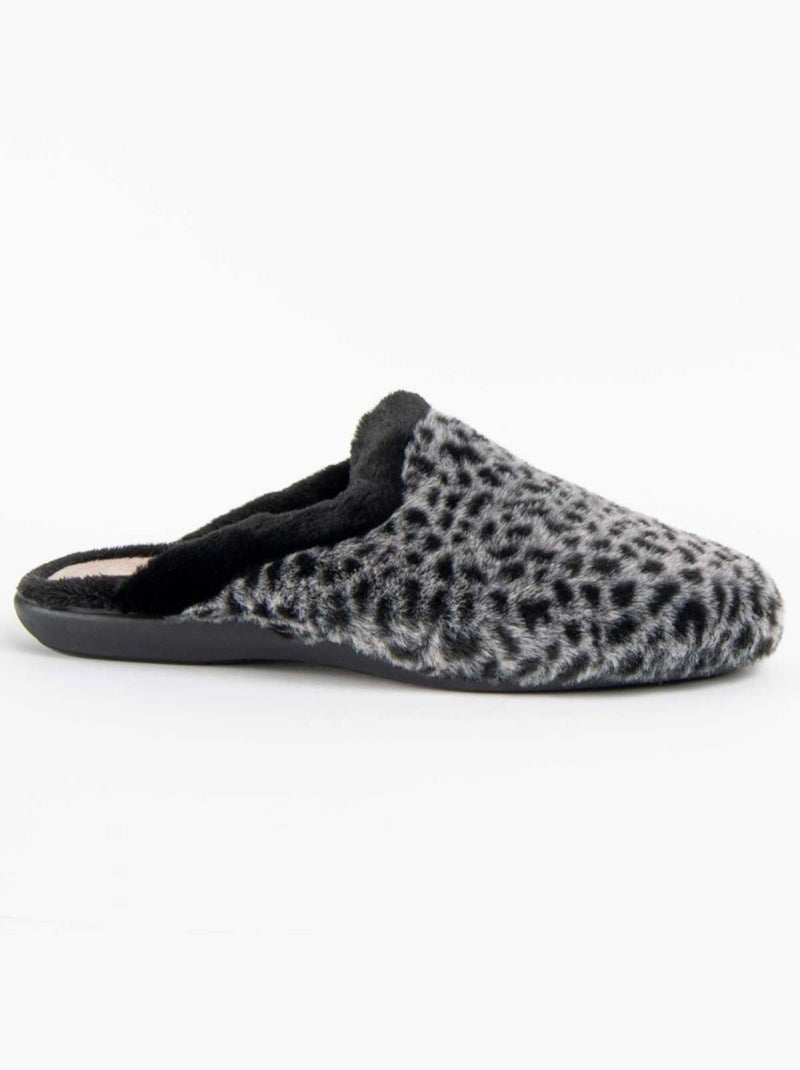 Home Shoes Confortables Terciopelo Montevita Negro - Kiabi