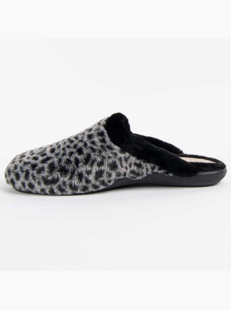 Home Shoes Confortables Terciopelo Montevita Negro - Kiabi