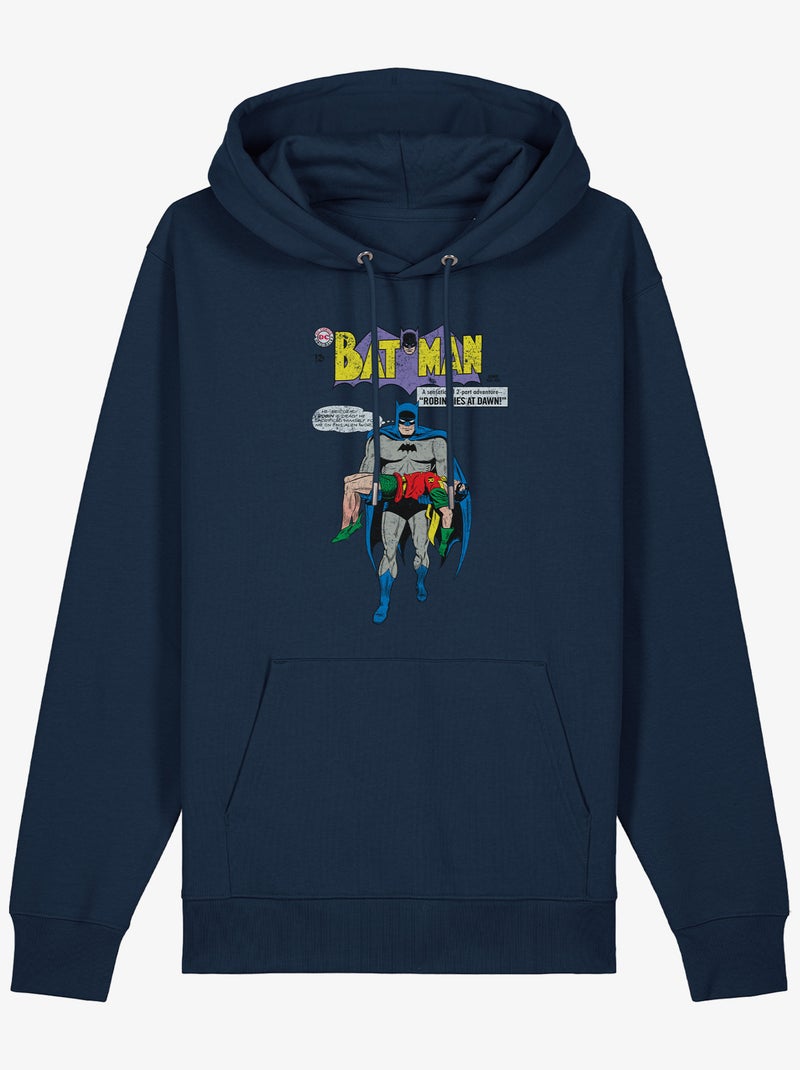 Hoodie Hombre - BATMAN & ROBIN Azul marino - Kiabi