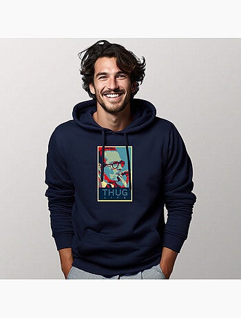 Hoodie Hombre - CHIRAC THUG LIFE