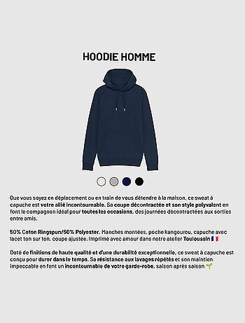 Hoodie Hombre - DADDY COOL COEUR