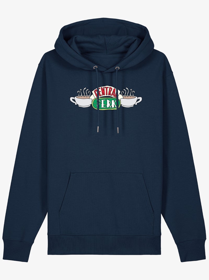Hoodie Hombre - FRIENDS CENTRAL PERK Azul marino - Kiabi