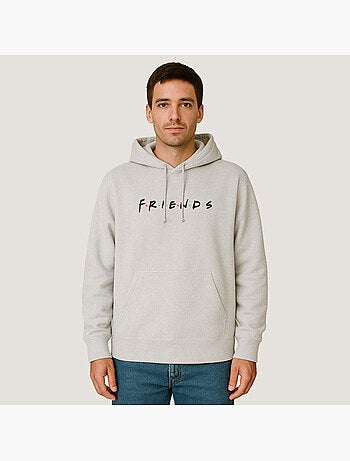 Hoodie Hombre - FRIENDS LOGO BLACK