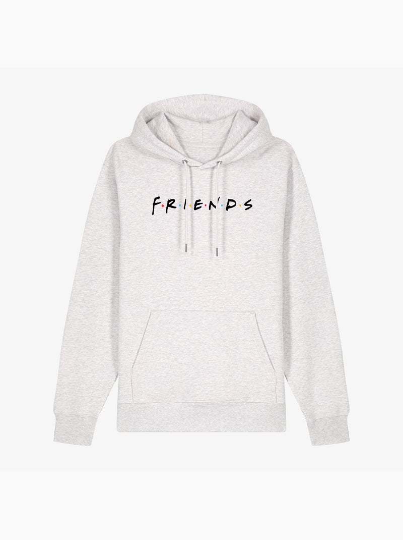 Hoodie Hombre - FRIENDS LOGO BLACK Blanco - Kiabi