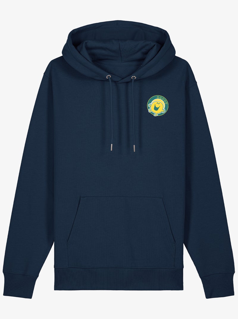 Hoodie Hombre - HAPPY COEUR Azul marino - Kiabi