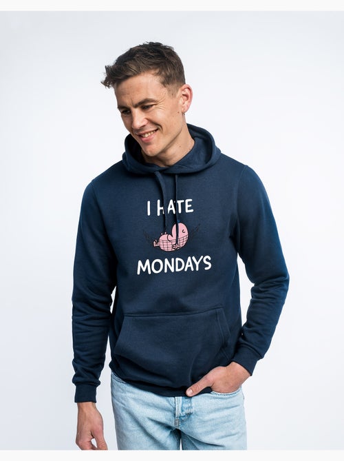 Hoodie Hombre - I HATE MONDAYS - Kiabi Hoodie Hombre - I HATE MONDAYS - Kiabi