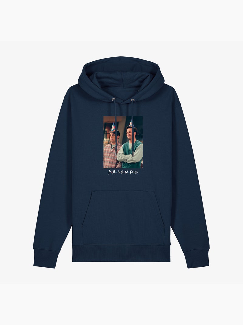Hoodie Hombre - JOEY & CHANDLER Azul marino - Kiabi