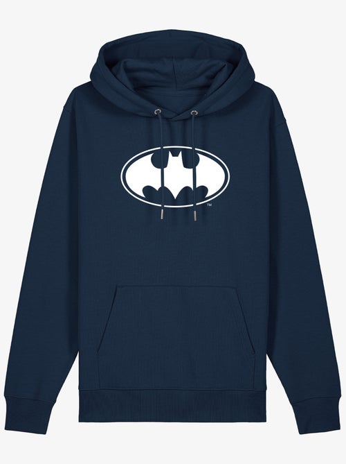 Hoodie Hombre - LOGO BATMAN WHITE - Kiabi Hoodie Hombre - LOGO BATMAN WHITE - Kiabi