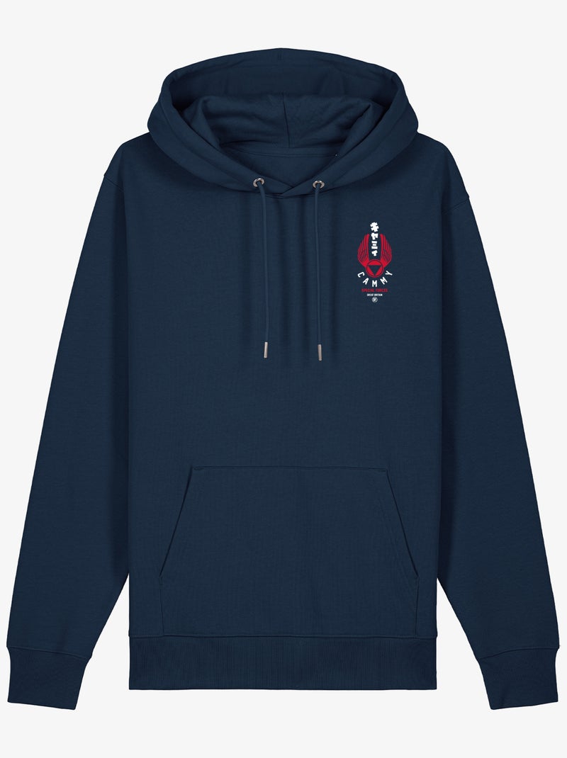Hoodie Hombre - STREET FIGHTER SPECIAL FORCES CŒUR Azul marino - Kiabi