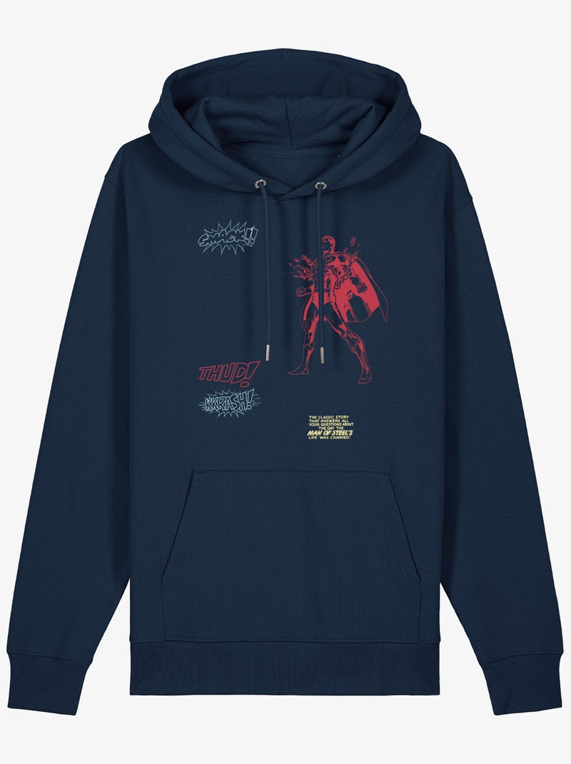 Hoodie Hombre - SUPERMAN 3 Azul marino - Kiabi