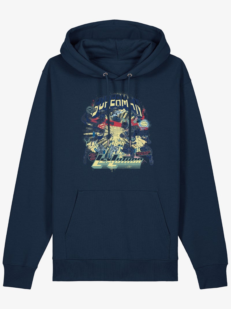 Hoodie Hombre - SUPERMAN LEX LUTHOR Azul marino - Kiabi