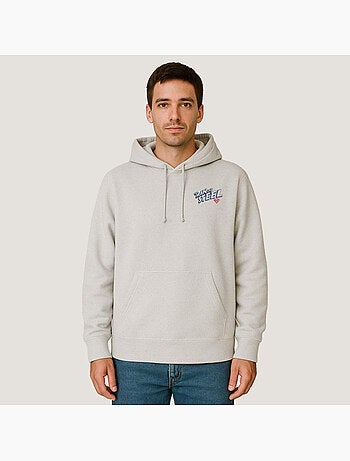 Hoodie Hombre - SUPERMAN THE MAN OF STEEL CŒUR