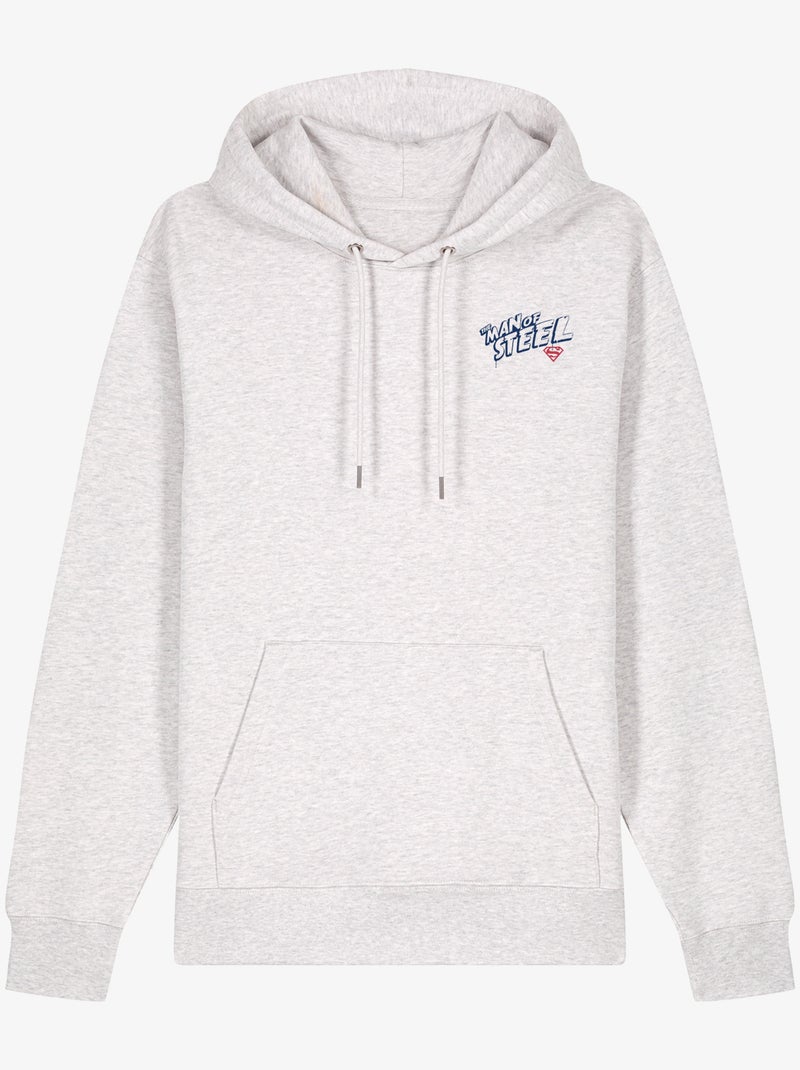 Hoodie Hombre - SUPERMAN THE MAN OF STEEL CŒUR Blanco - Kiabi