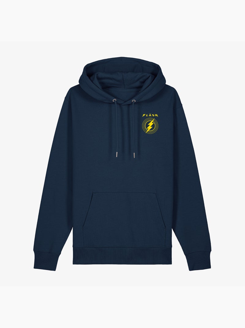 Hoodie Hombre - THE FLASH LOGO CŒUR Azul marino - Kiabi