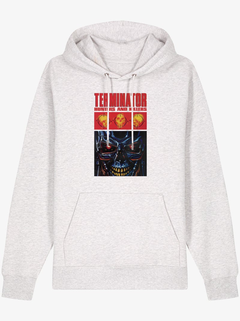 Hoodie Hombre - THE TERMINATOR HUNTERS AND KILLERS Blanco - Kiabi