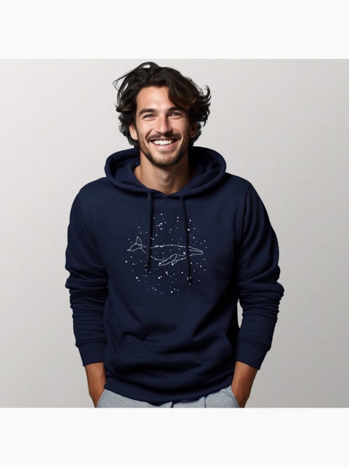 Hoodie Hombre - WHALE CONSTELLATION - Kiabi