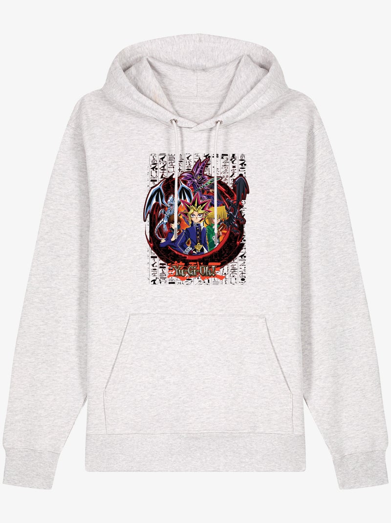Hoodie Hombre - YU GI OH 7 Blanco - Kiabi