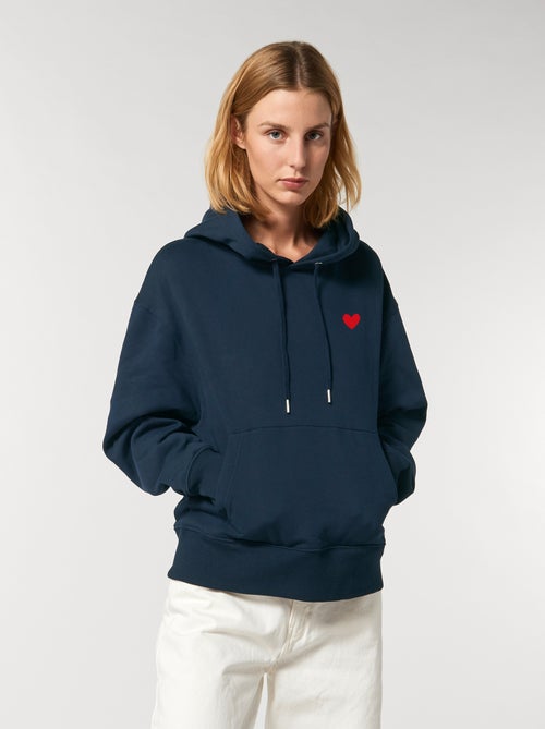 Hoodie Mujer - DESSIN PETIT COEUR - Kiabi Hoodie Mujer - DESSIN PETIT COEUR - Kiabi