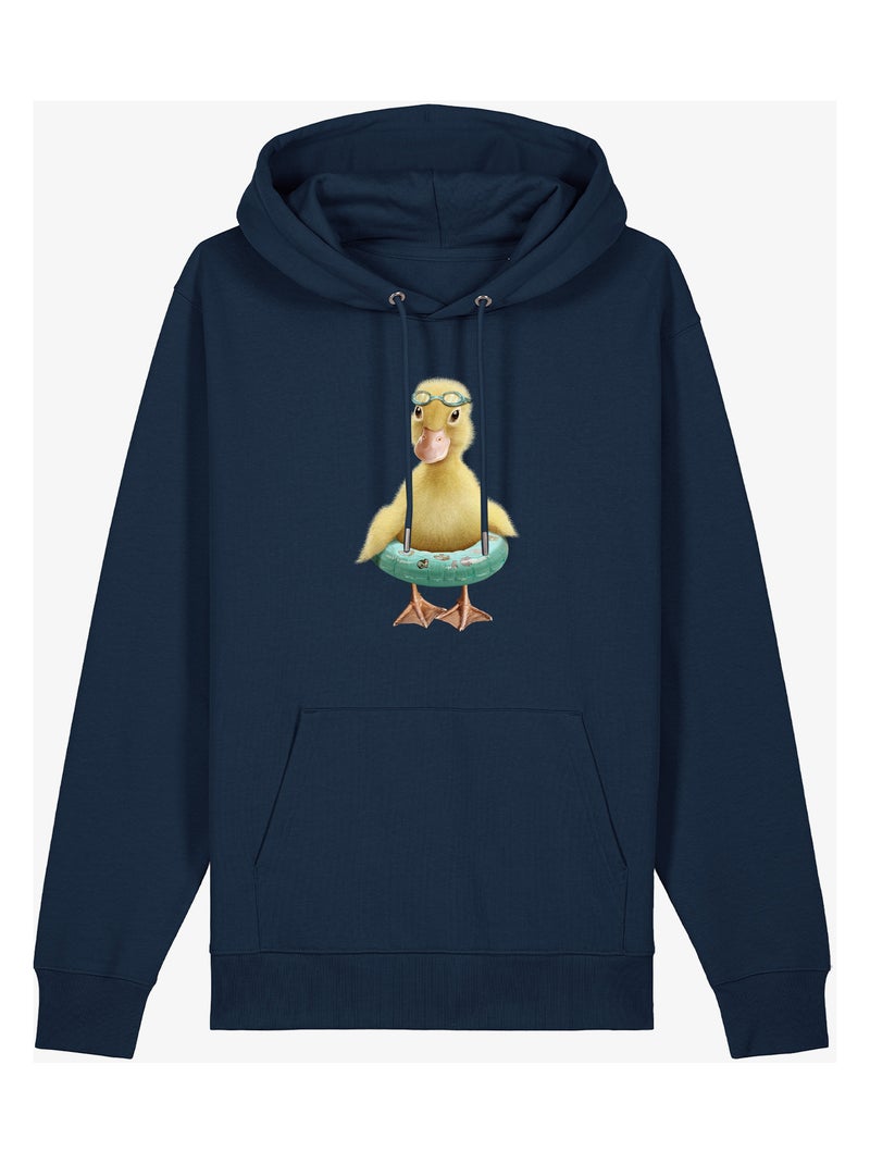 Hoodie Mujer - DUCK BOUEE Azul marino - Kiabi