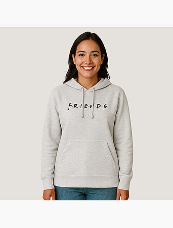 Hoodie Mujer - FRIENDS LOGO BLACK
