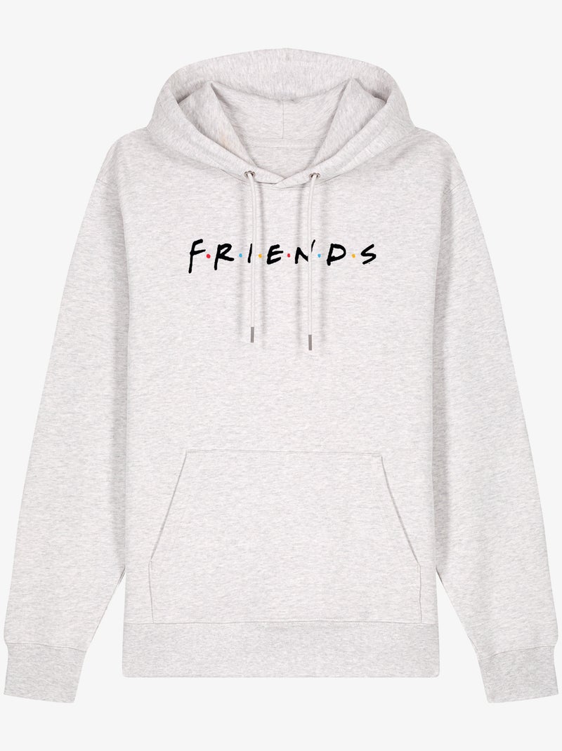 Hoodie Mujer - FRIENDS LOGO BLACK Blanco - Kiabi