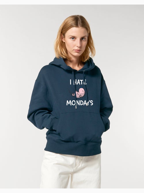 Hoodie Mujer - I HATE MONDAYS - Kiabi Hoodie Mujer - I HATE MONDAYS - Kiabi