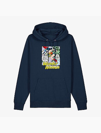 Hoodie Mujer - WONDER WOMAN I DO KNOW TROUBLE WHEN I SEE IT
