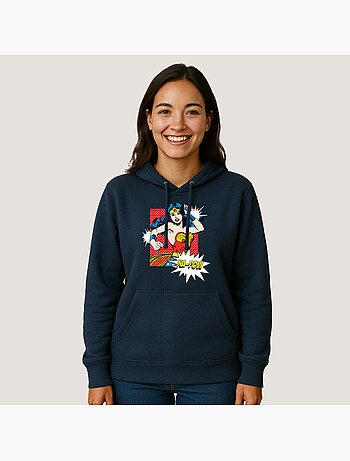 Hoodie Mujer - WONDER WOMAN KA POW