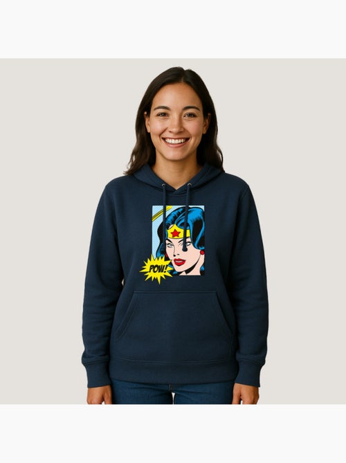 Hoodie Mujer - WONDER WOMAN POW - Kiabi Hoodie Mujer - WONDER WOMAN POW - Kiabi
