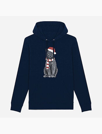 Hoodie Mujer - XMAS CAT
