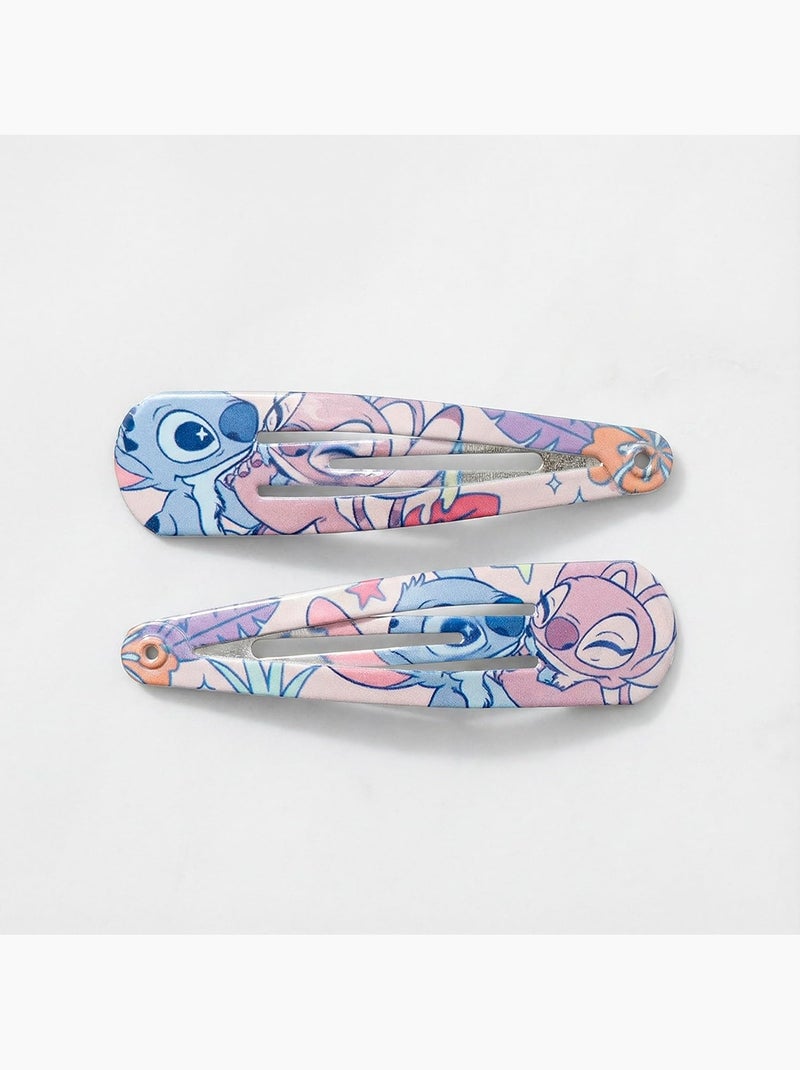 Horquillas de metal antideslizantes niño Stitch multicolores: lote de 6 Multicolor - Kiabi