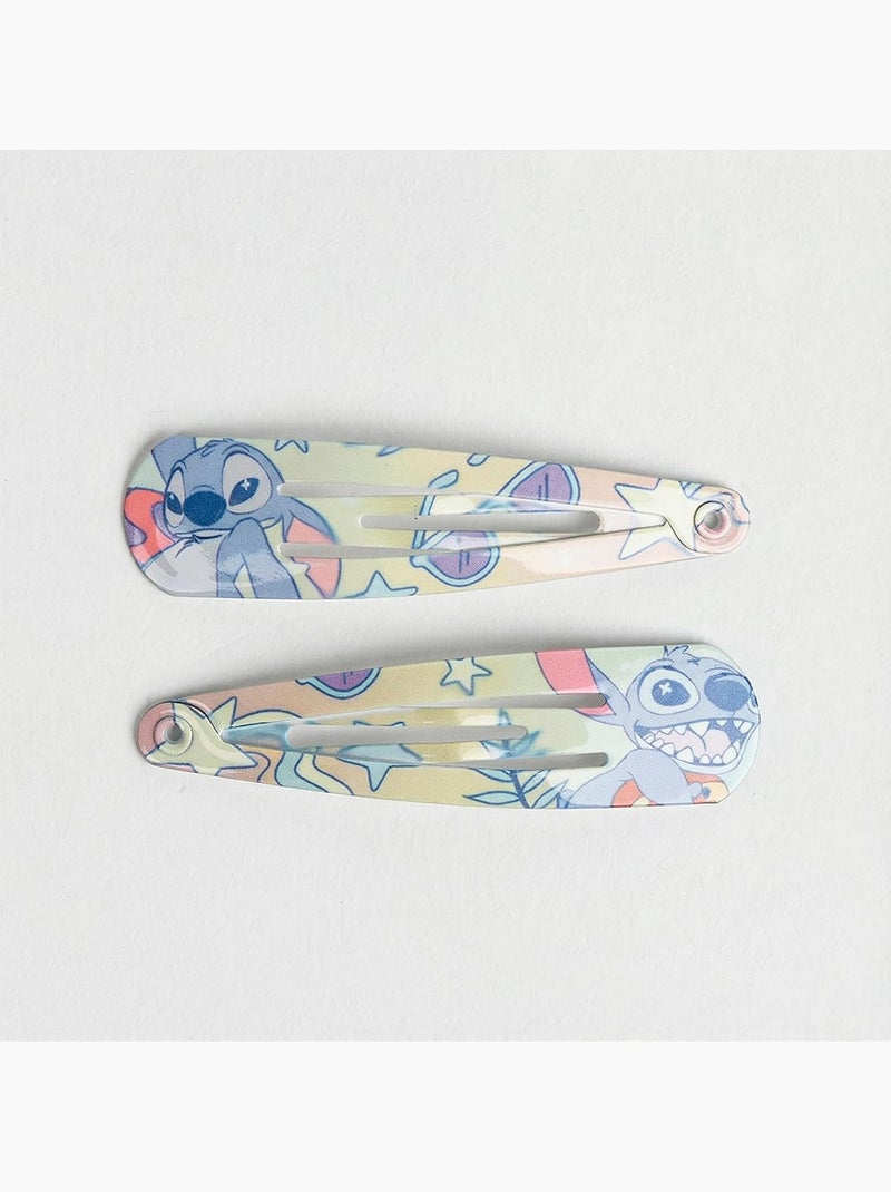 Horquillas de metal antideslizantes niño Stitch multicolores: lote de 6 Multicolor - Kiabi