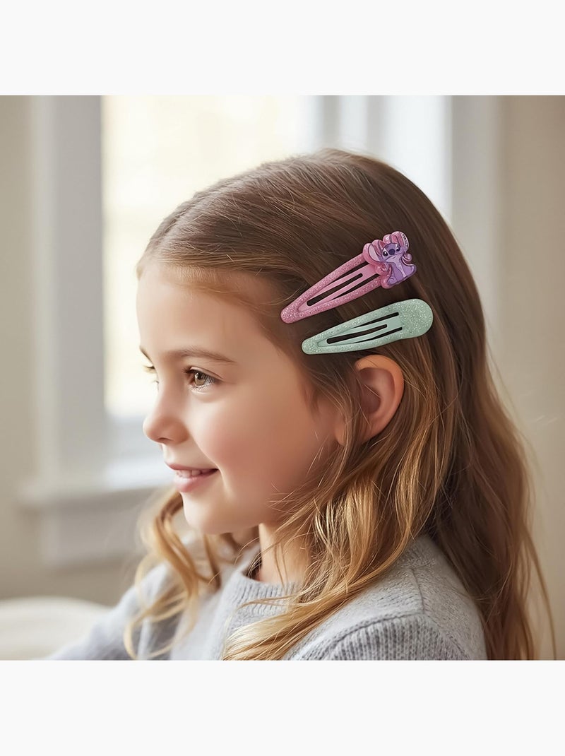 Horquillas para el cabello infantil multicolores Stitch : lote de 4 horquillas Multicolor - Kiabi